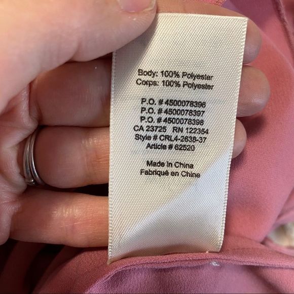 Aritzia Wilfred Morel Off Shoulder  Blouse Pink - Picture 14 of 14